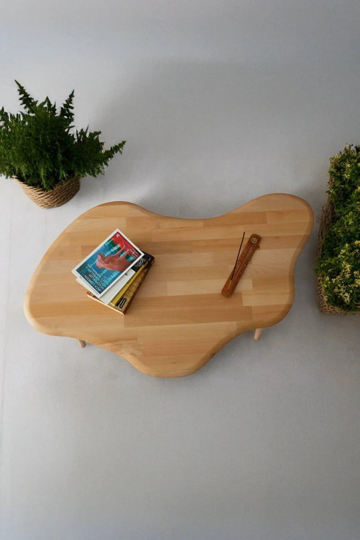 Paine | Solid Asymmetrical Coffee Table (OAK)