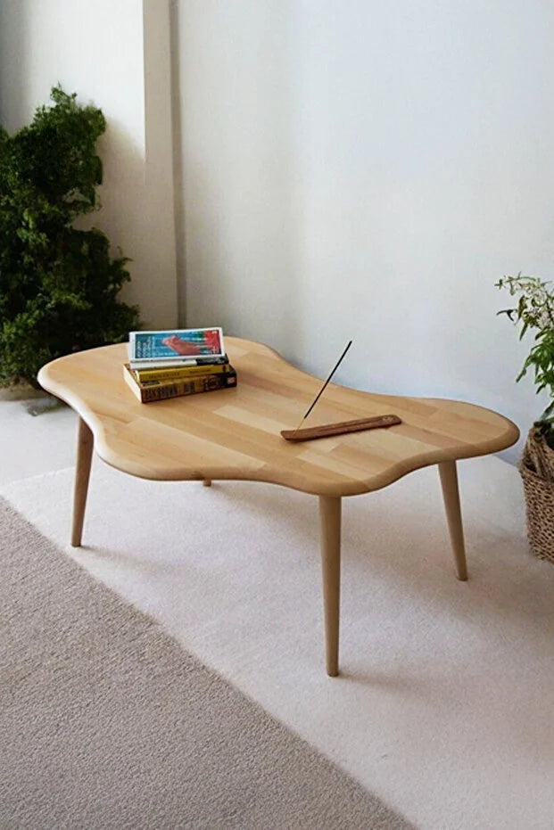 Paine | Solid Asymmetrical Coffee Table (OAK)