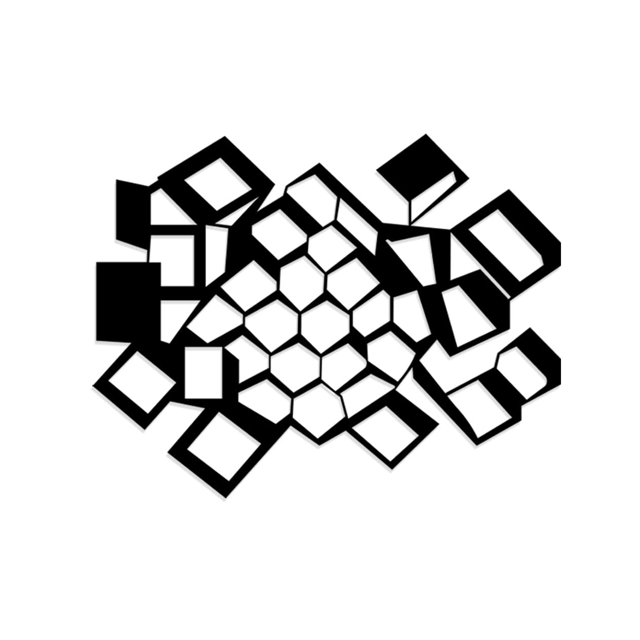 Geometric Sculptures | Metal Wall Art