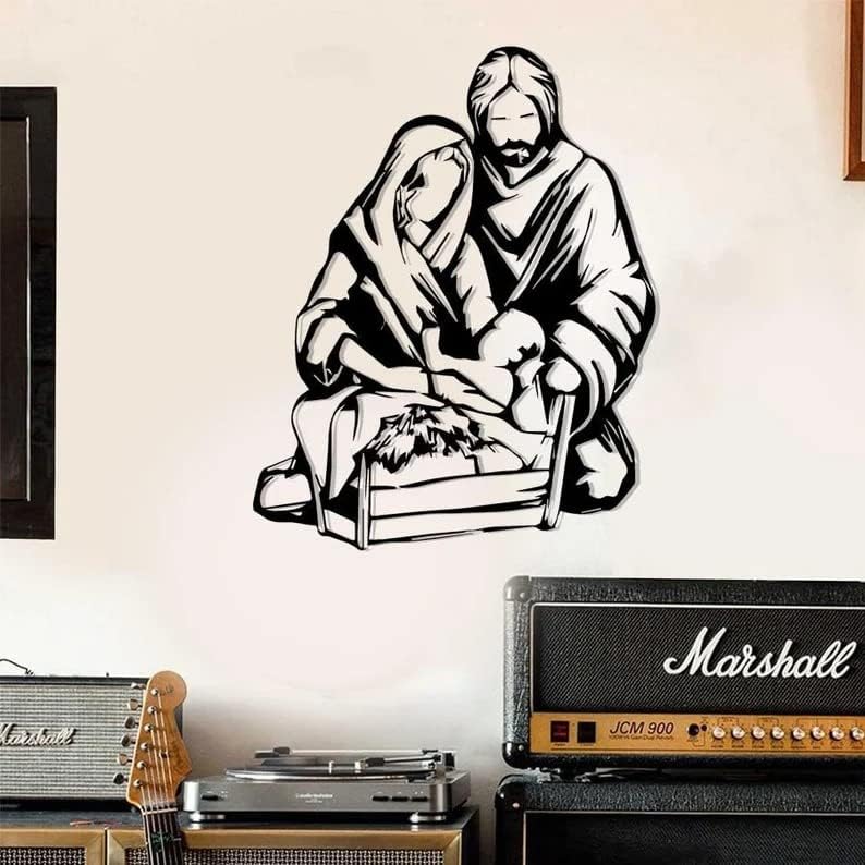 Christmas Story Mary Joseph | Metal Wall Art