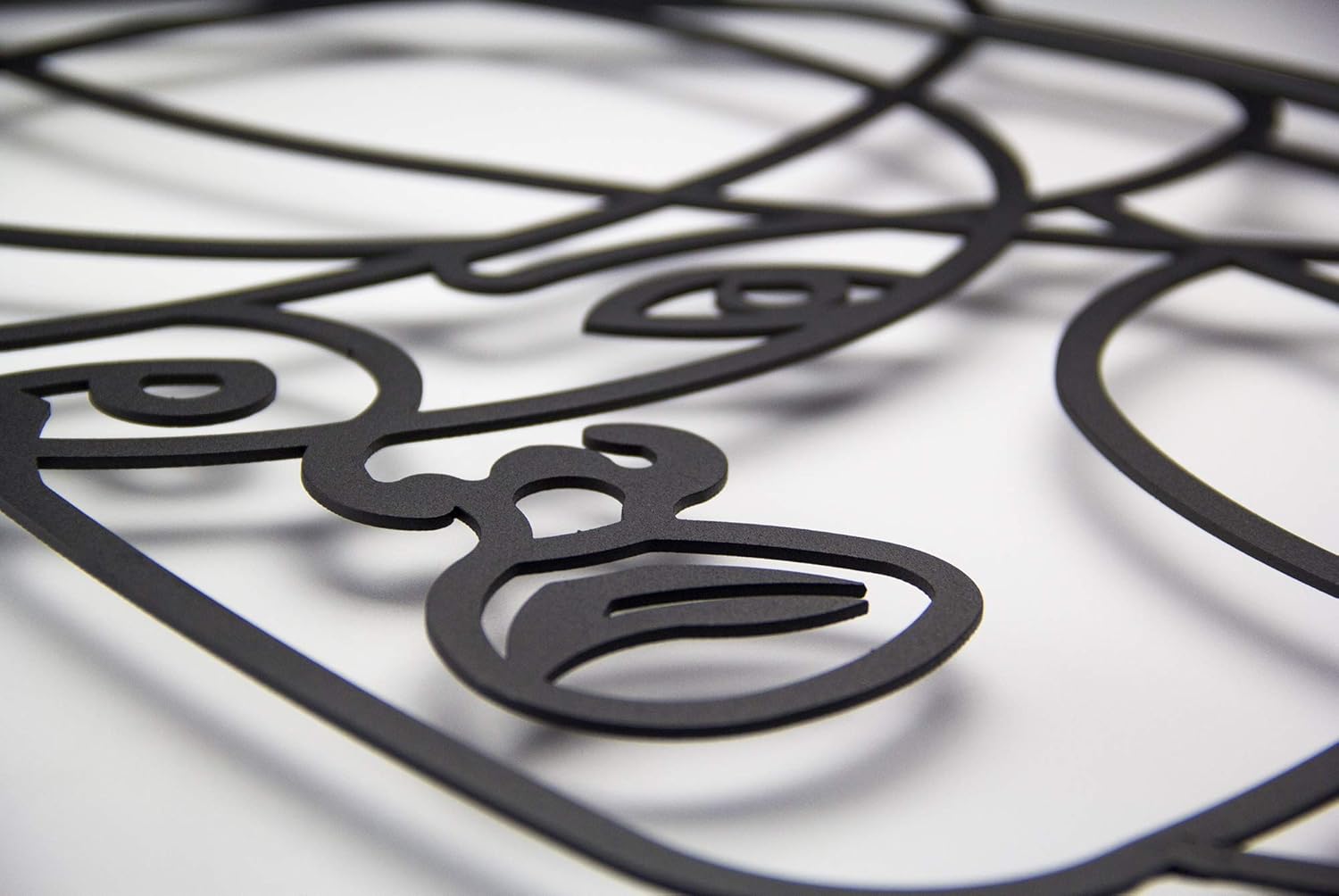 Abstract Woman | Metal Wall Art