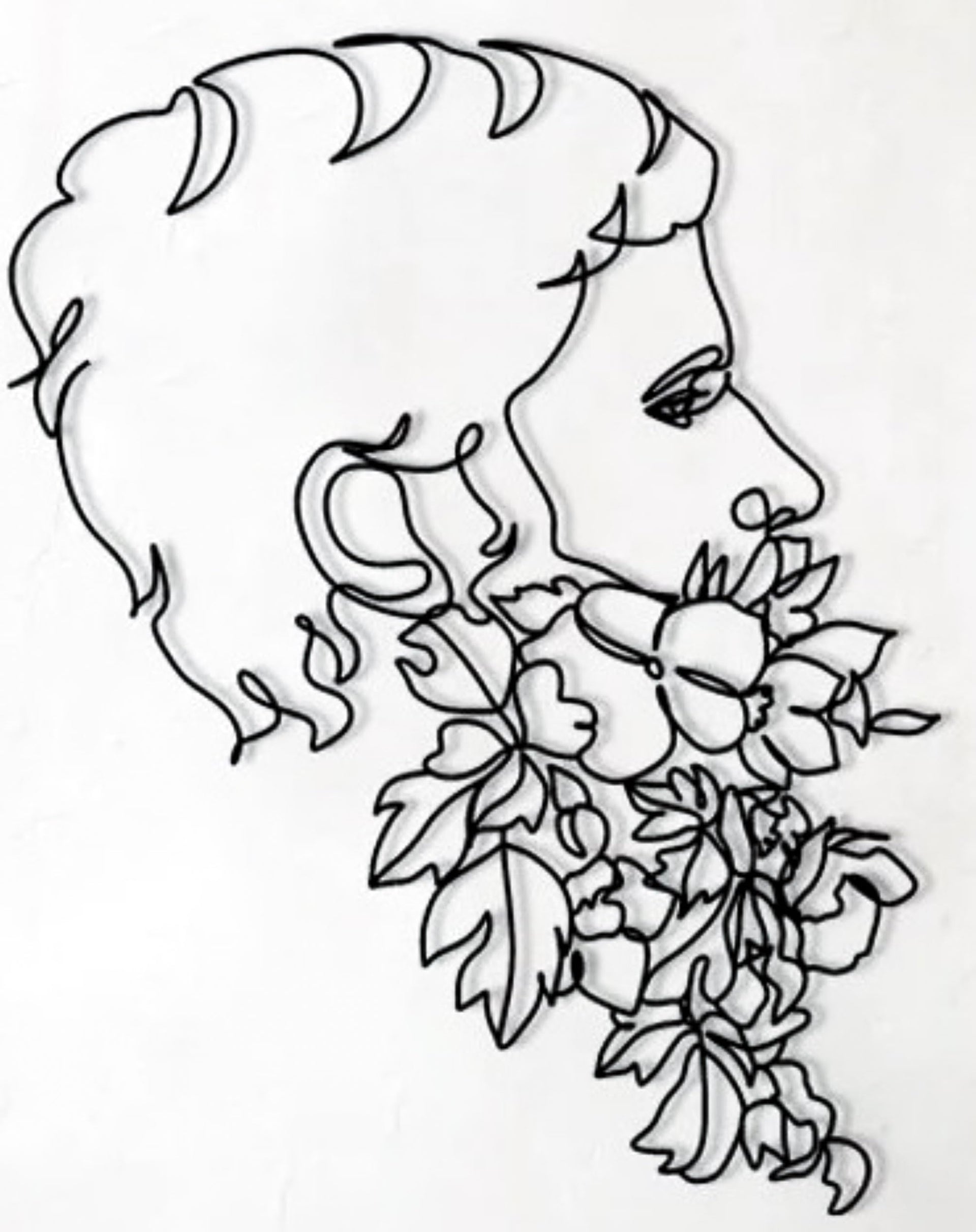 Masculine | Metal Line Art