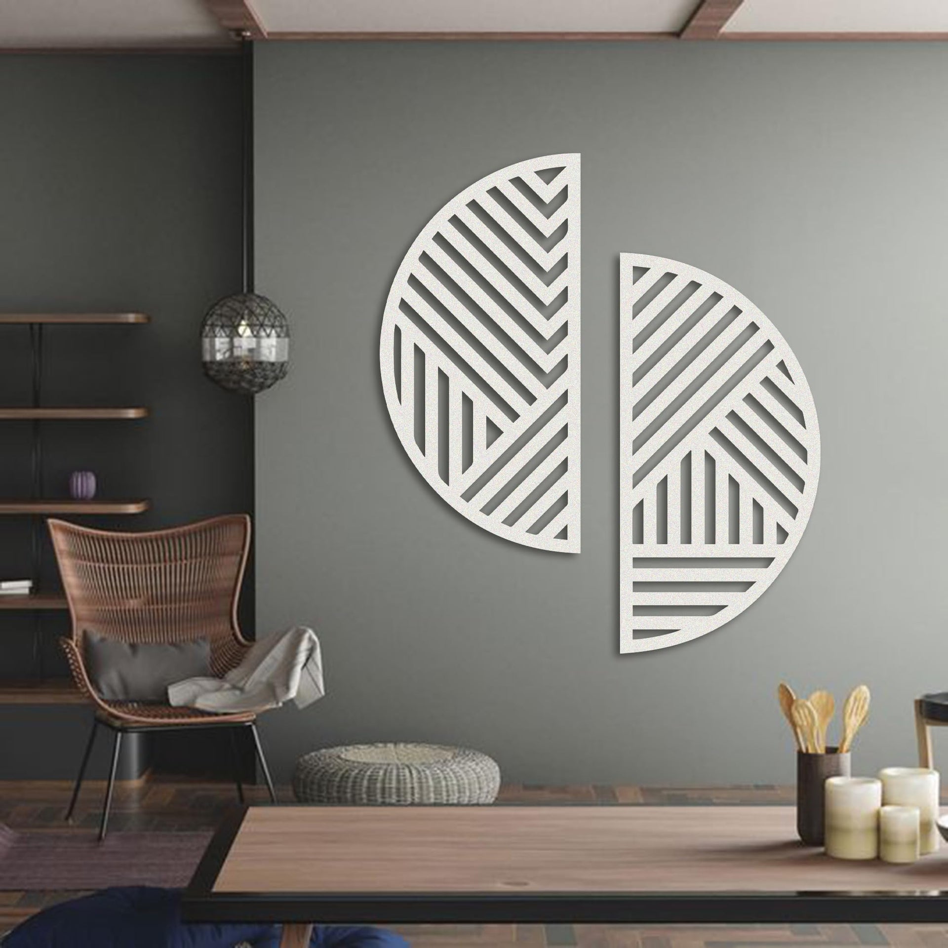 Mountain | Wood Wall Decor set of 2