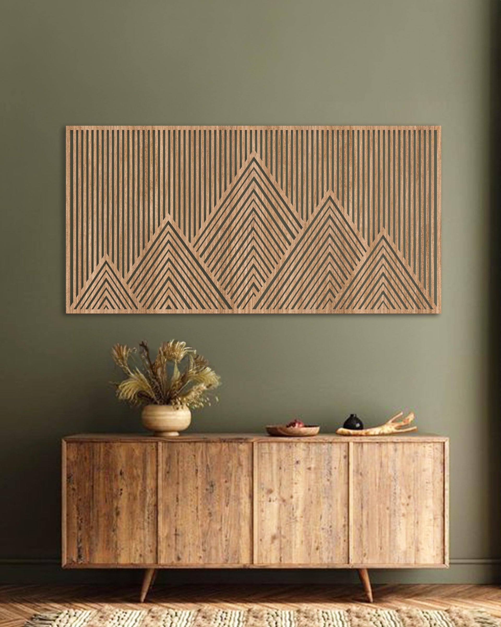 Mountain | Wood Wall Decor