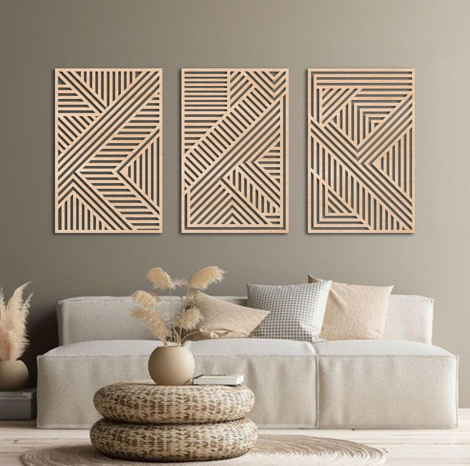 Mountain | Wood Wall Decor set of 3