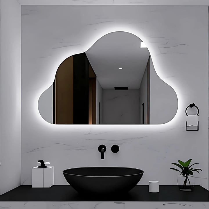 MURİCA FRANSIZ TARZI AHŞAP DUVAR AYNA