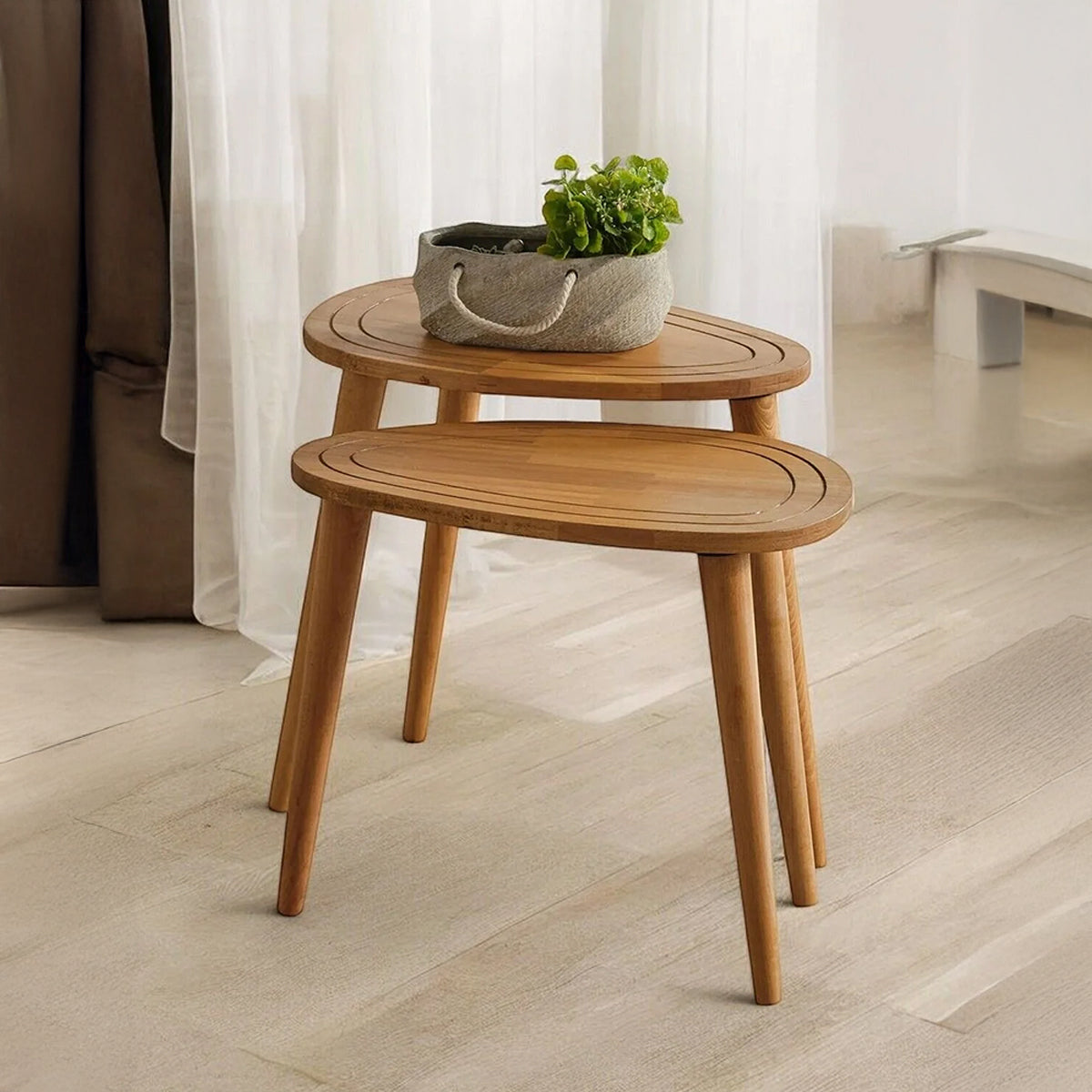Sweet | Solid Wood Nesting Coffee Tables